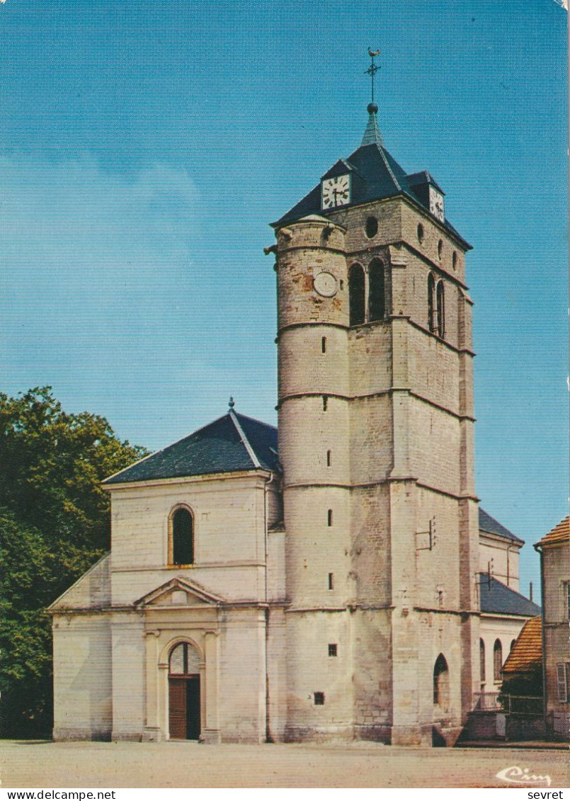 CHAMPLITTE. - L'Eglise St-Christophe. Beau Cliché RARE - Champlitte