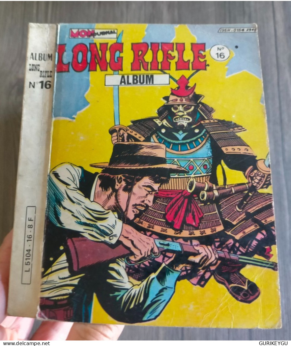 ALBUM Reliure  LONG RIFLE  N° 16 Avec N° 46.47.48. Dedans Mon Journal 1981 BIEN ++ - Tintin