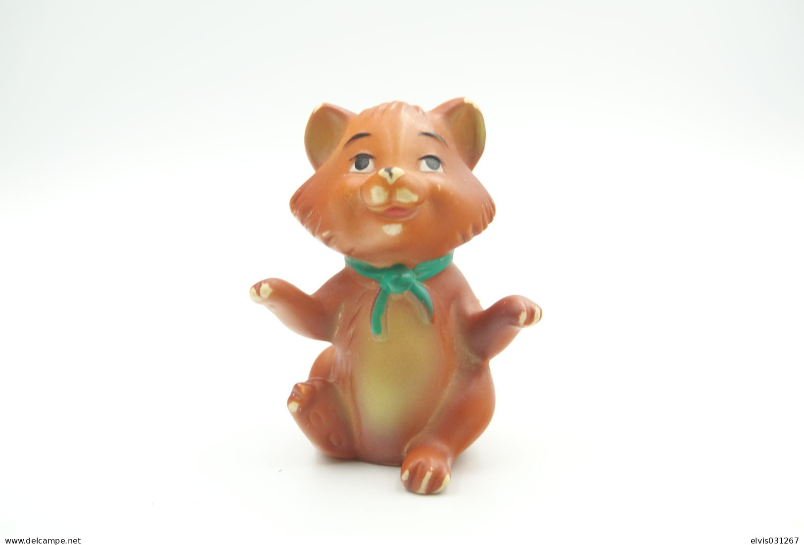 PIEPER POUET SQUEAKY: DELACOSTE DISNEY TOULOUSE ARISTOCATS ARISTOCHATS - L=7 - Rubber - Vinyl - 1971's - Smurfs