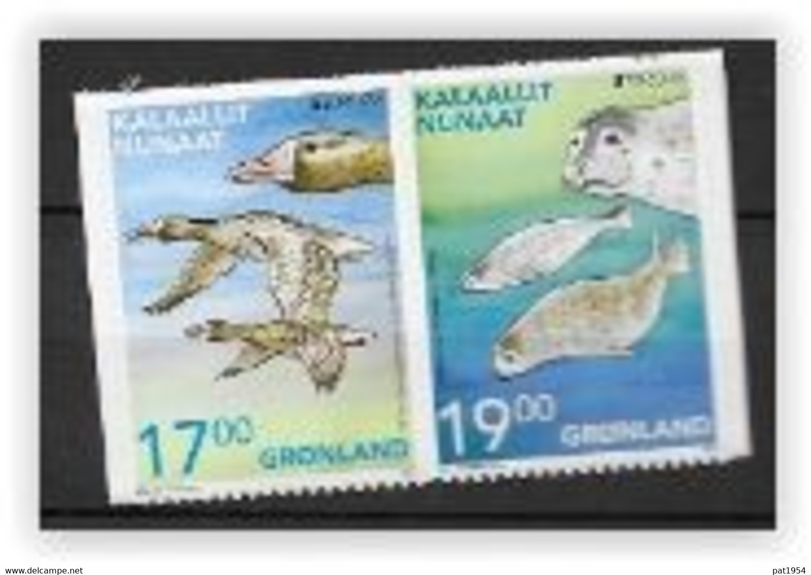 Groënland 2021, N° 854/855 Adhésifs Neufs Europa Animaux - Unused Stamps