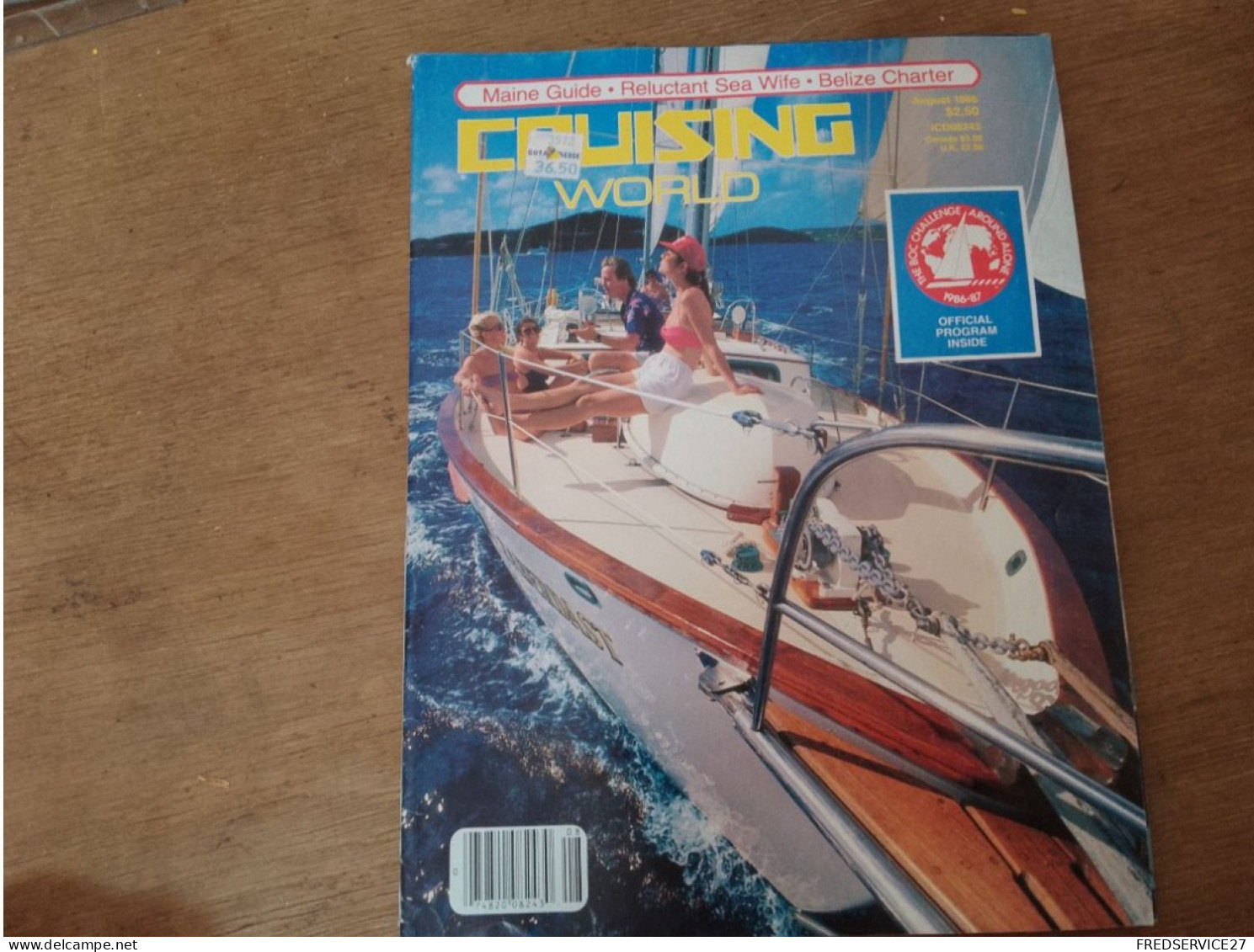 118 //  CRUISING WORLD 1986 / THE BLOC CHALLENGE - Sonstige & Ohne Zuordnung