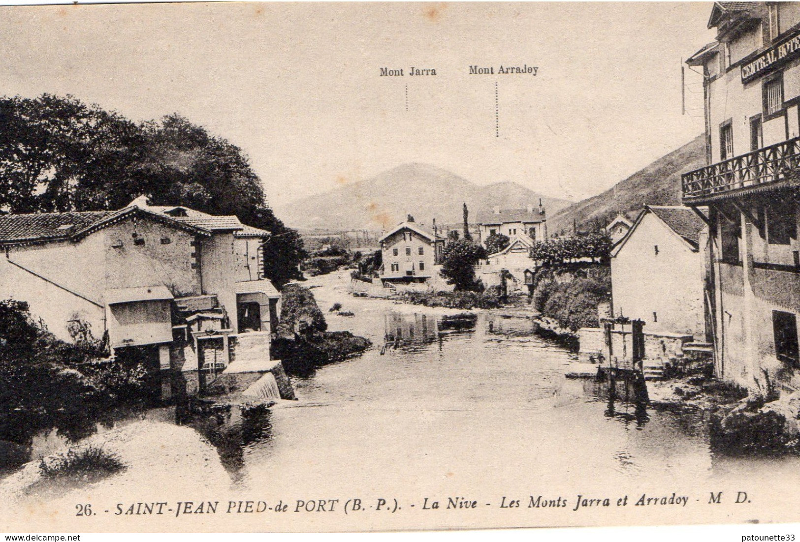 64 SAINT JEAN PIED DE PORT LA NIVE LES MONTS JARRA ET ARRADOY - Feuquieres En Vimeu