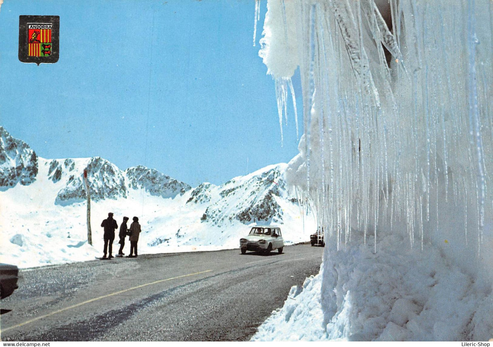 No 4275 VALLS D'ANDORRA. Alt. 247 M. Pas De La Casa. Port D'Envalira # Automobile Citroën Ami 8 - 1984 - Andorre