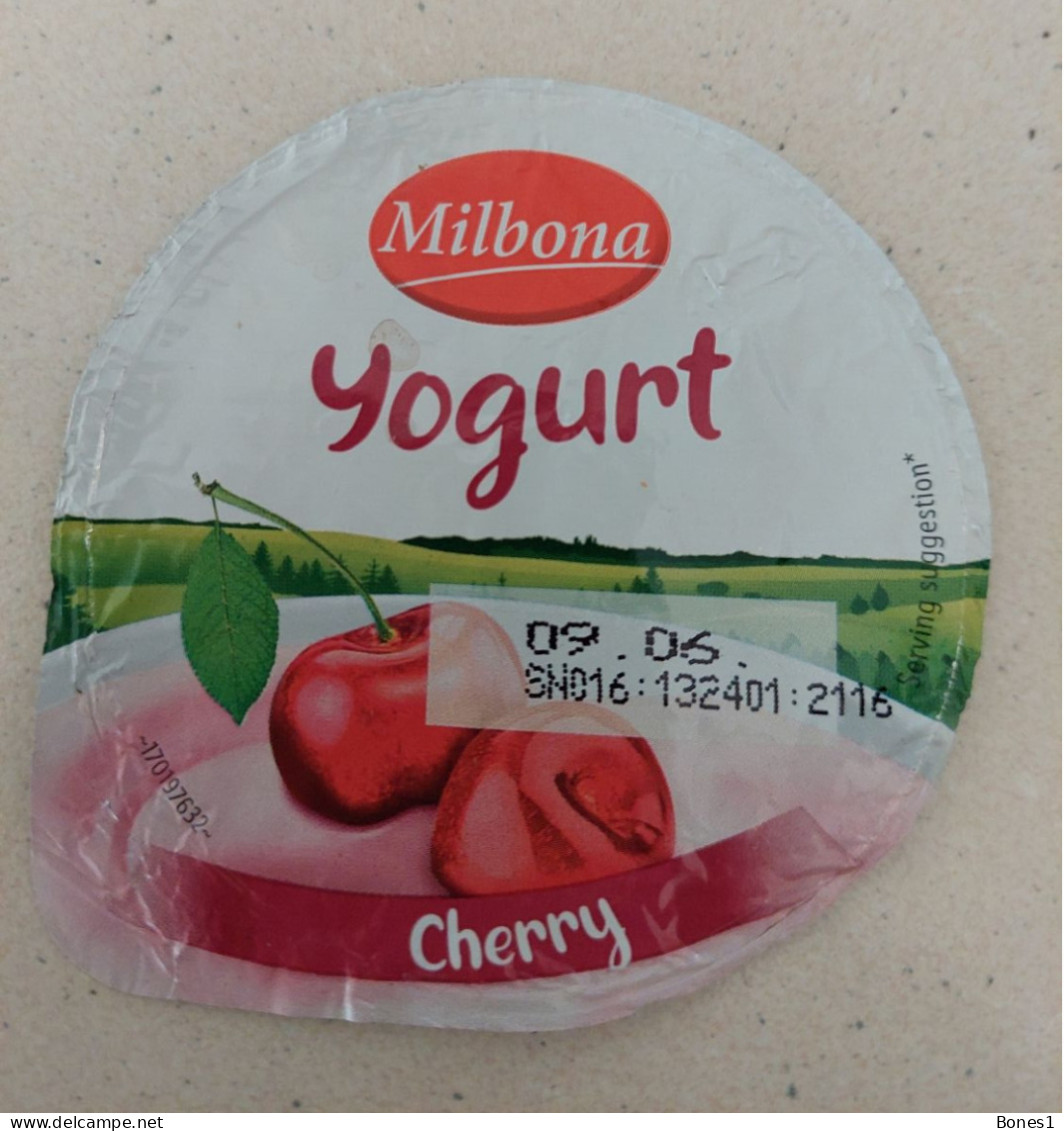 Yogurt Top  "Lidl" Lithuania  2023 - Milchdeckel - Kaffeerahmdeckel