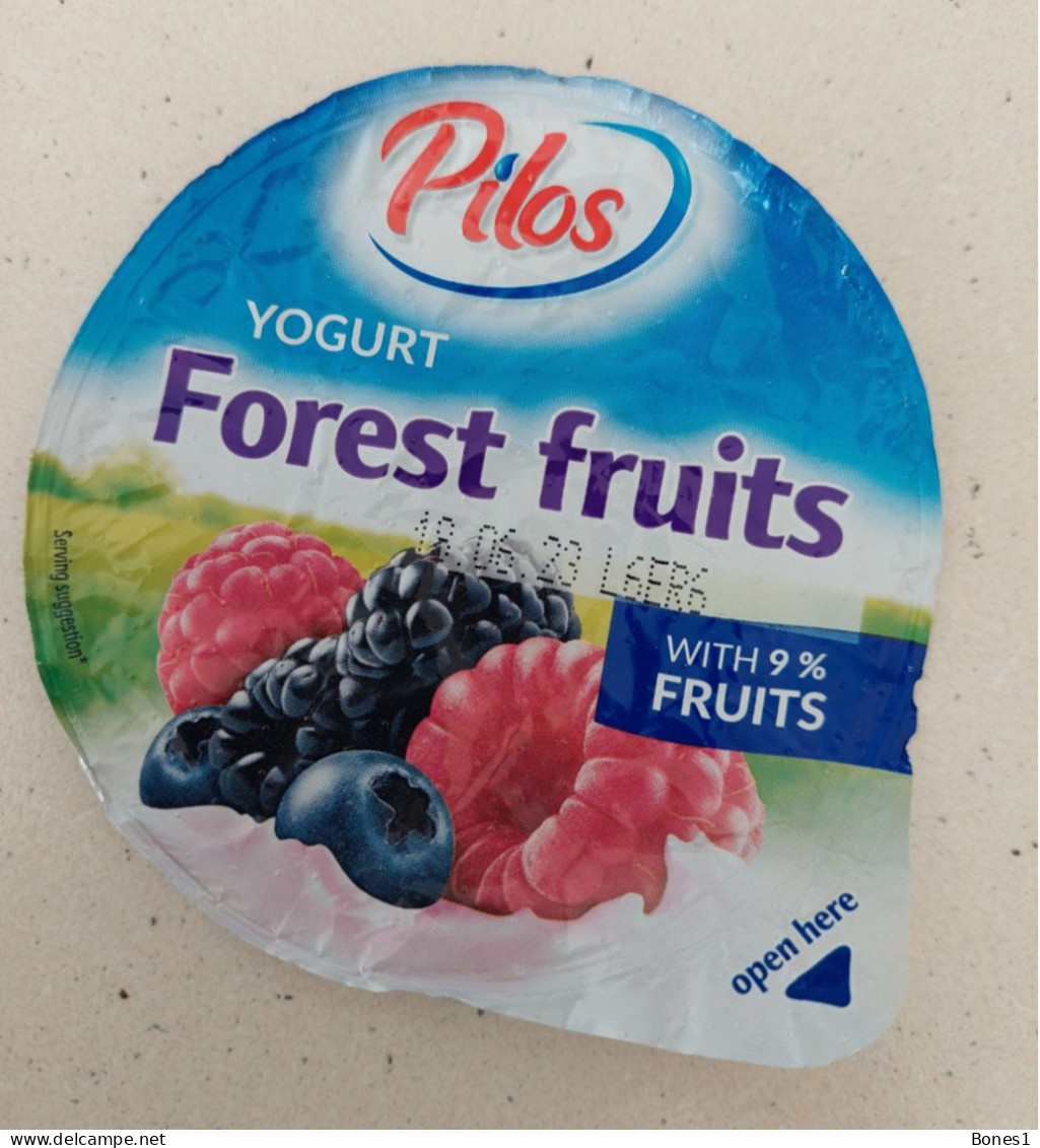 Yogurt Top  "Lidl" Lithuania  2023 - Milk Tops (Milk Lids)