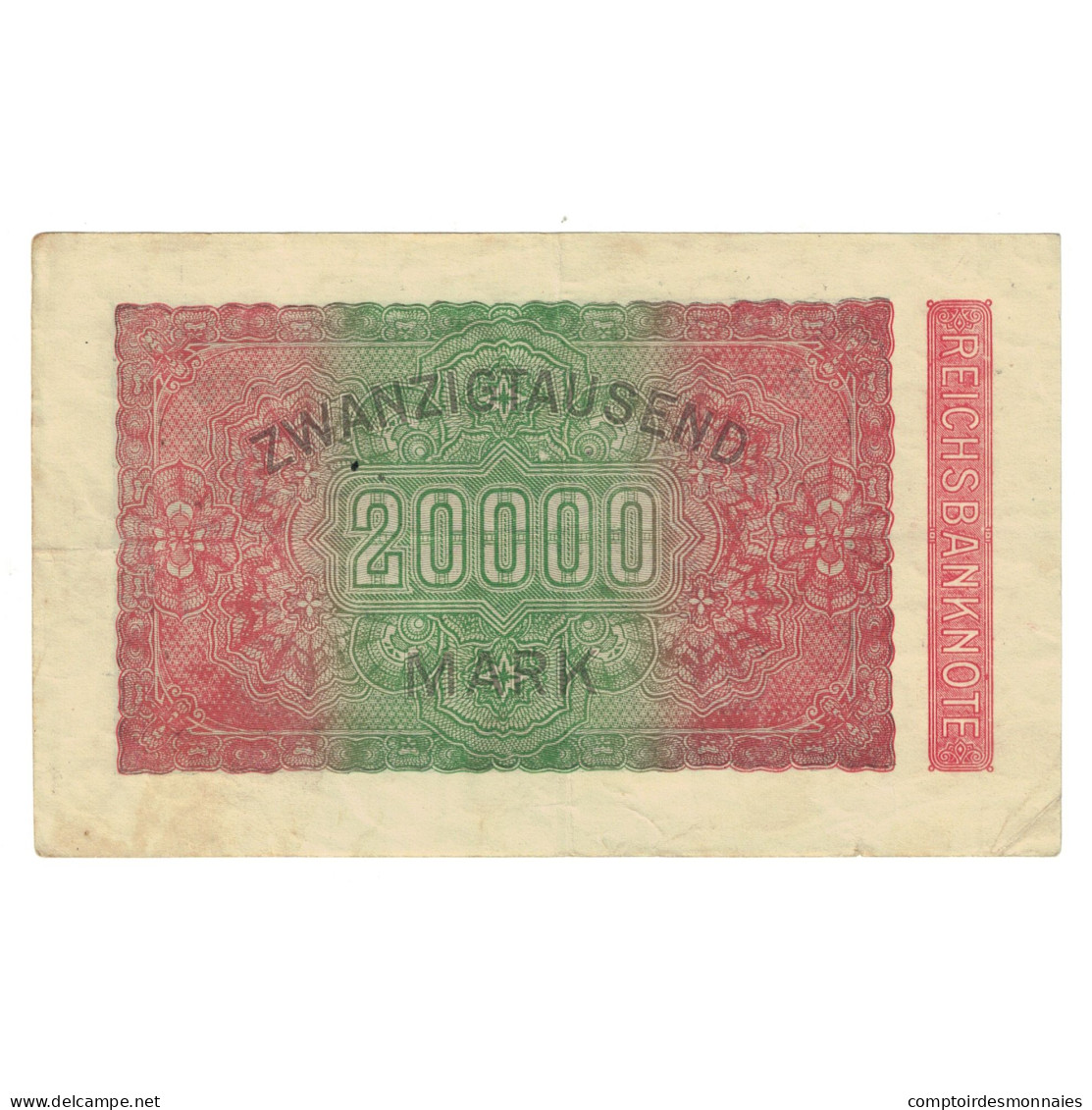 Billet, Allemagne, 20,000 Mark, 1923, 1923-02-20, KM:85d, TTB - 20000 Mark