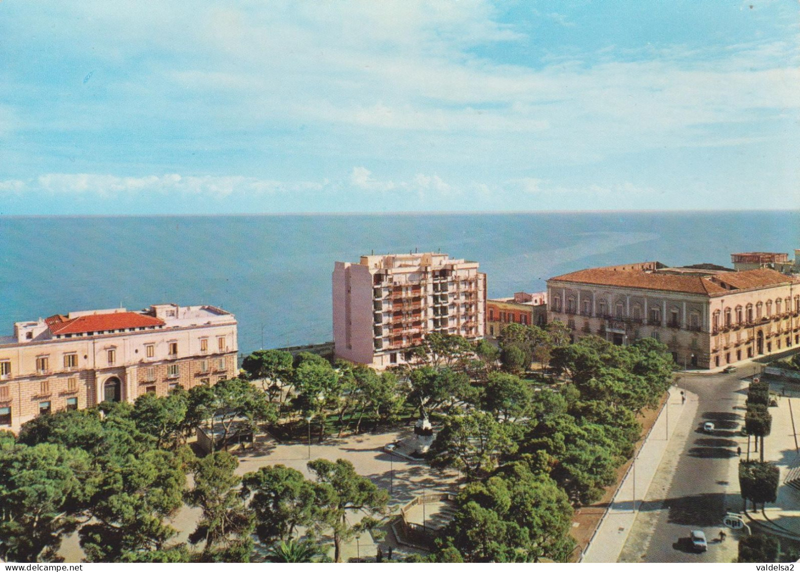 MOLFETTA - BARI - PIAZZA GARIBALDI - VILLA COMUNALE - GIARDINI - 1965 - Molfetta