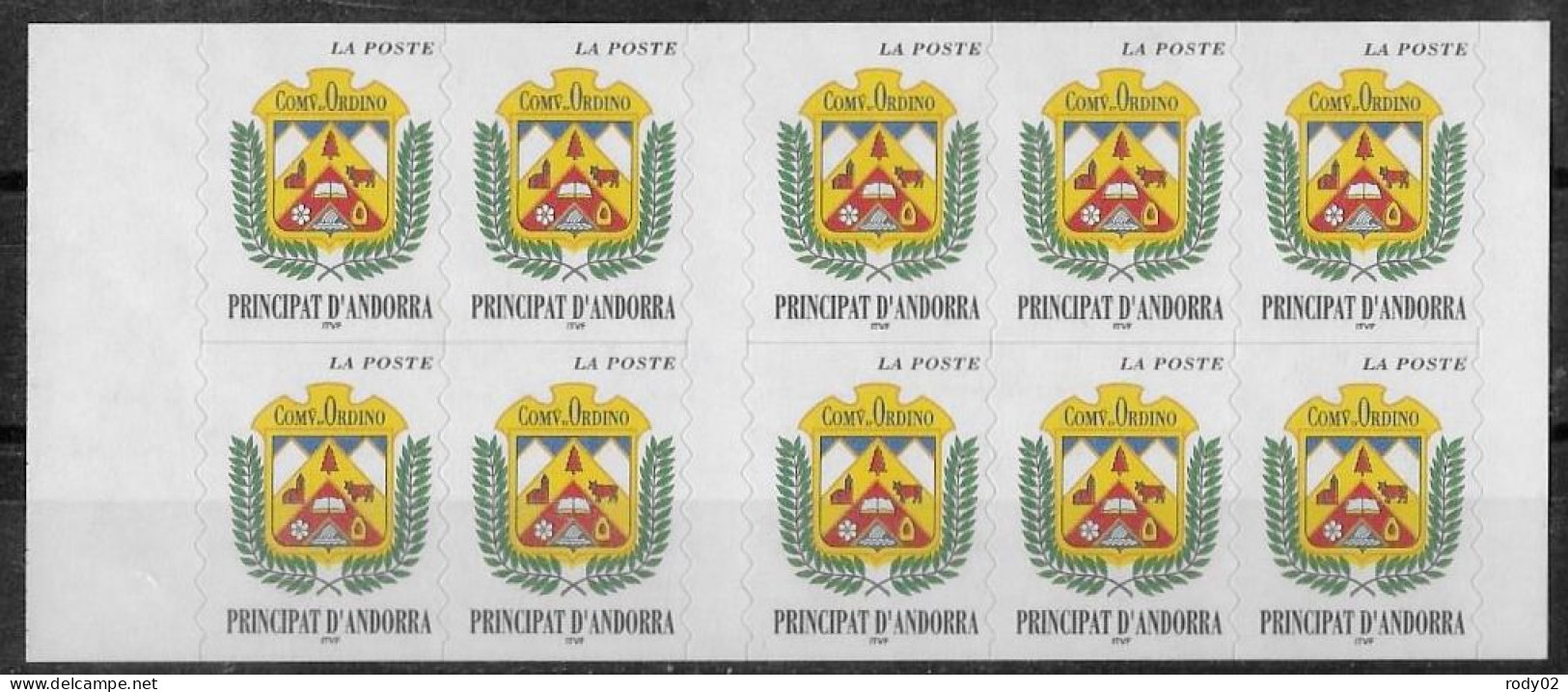 ANDORRE - 5 CARNETS - NEUF** MNH - Cuadernillos