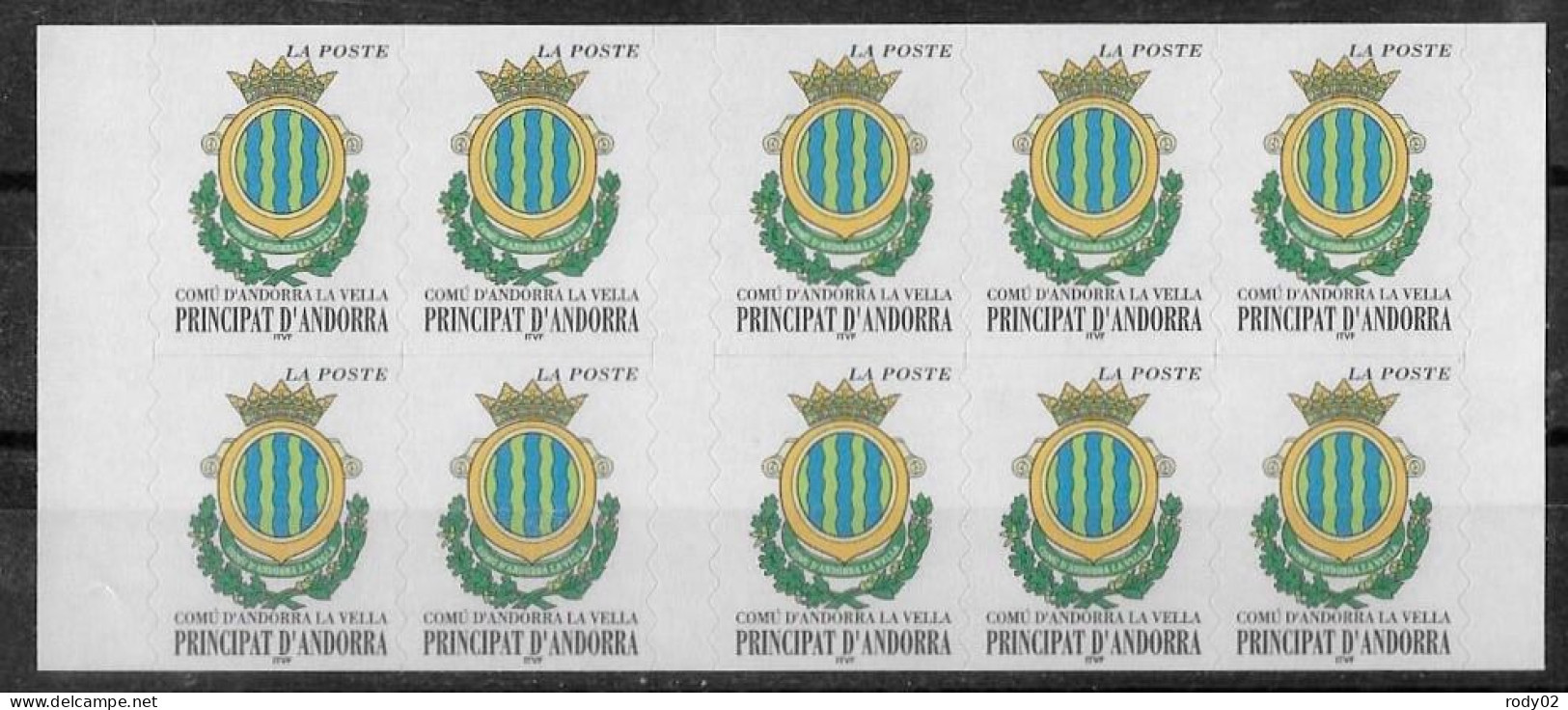 ANDORRE - 5 CARNETS - NEUF** MNH - Libretti