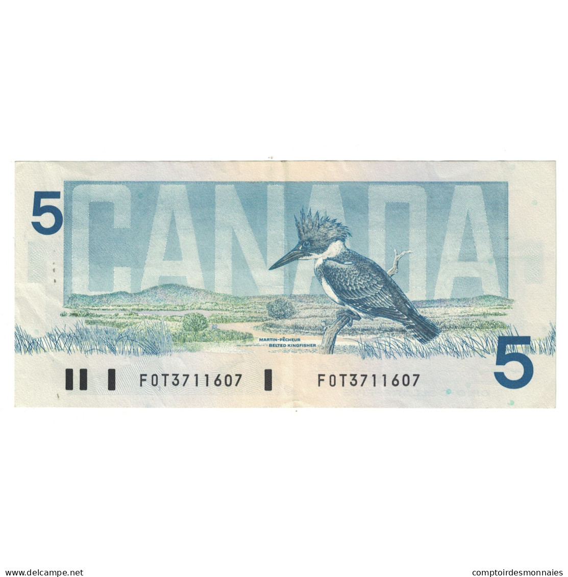 Billet, Canada, 5 Dollars, 1986, KM:95a2, SUP - Kanada