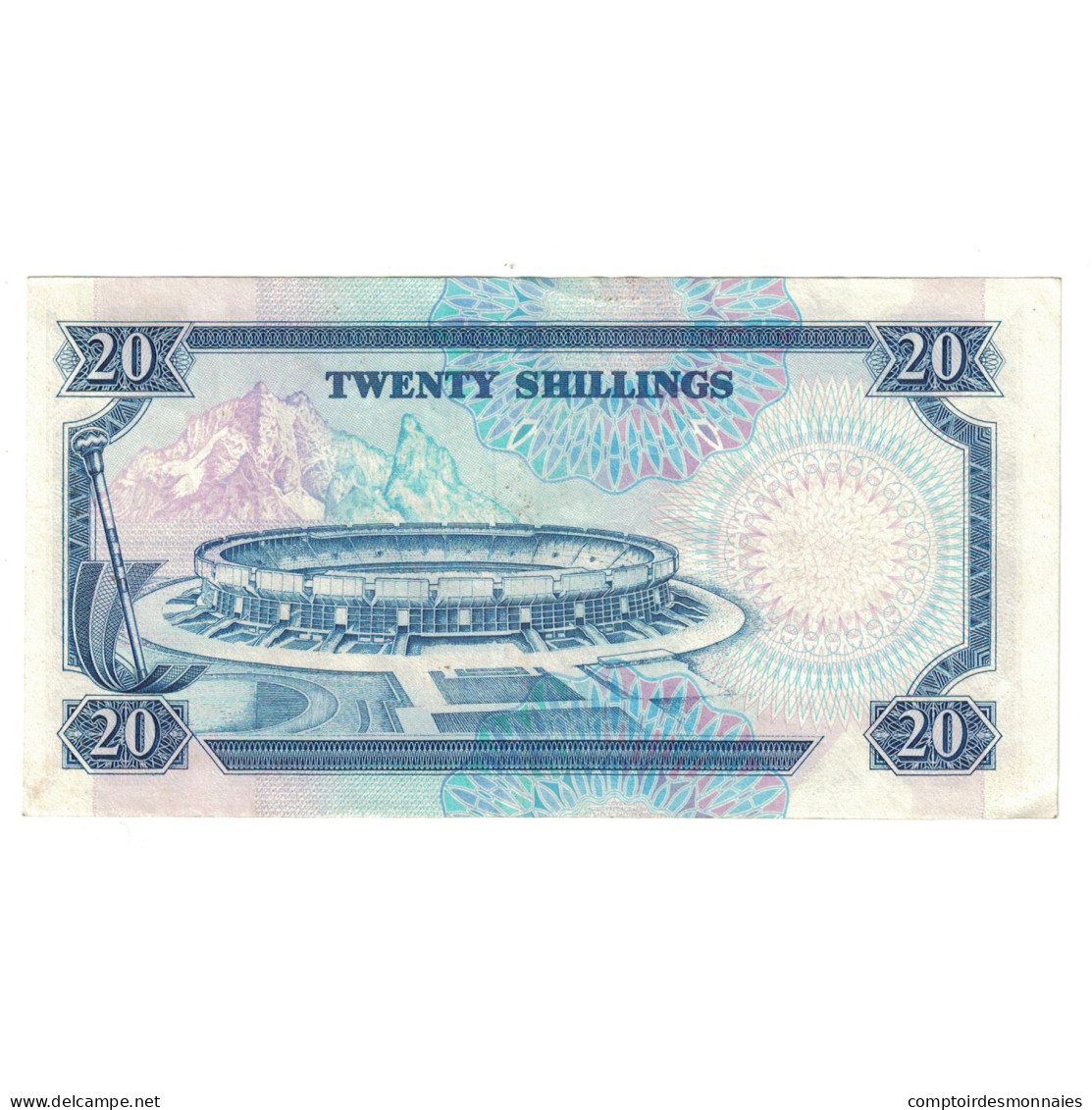 Billet, Kenya, 20 Shillings, 1990, 1990-07-01, KM:25c, SUP - Kenya