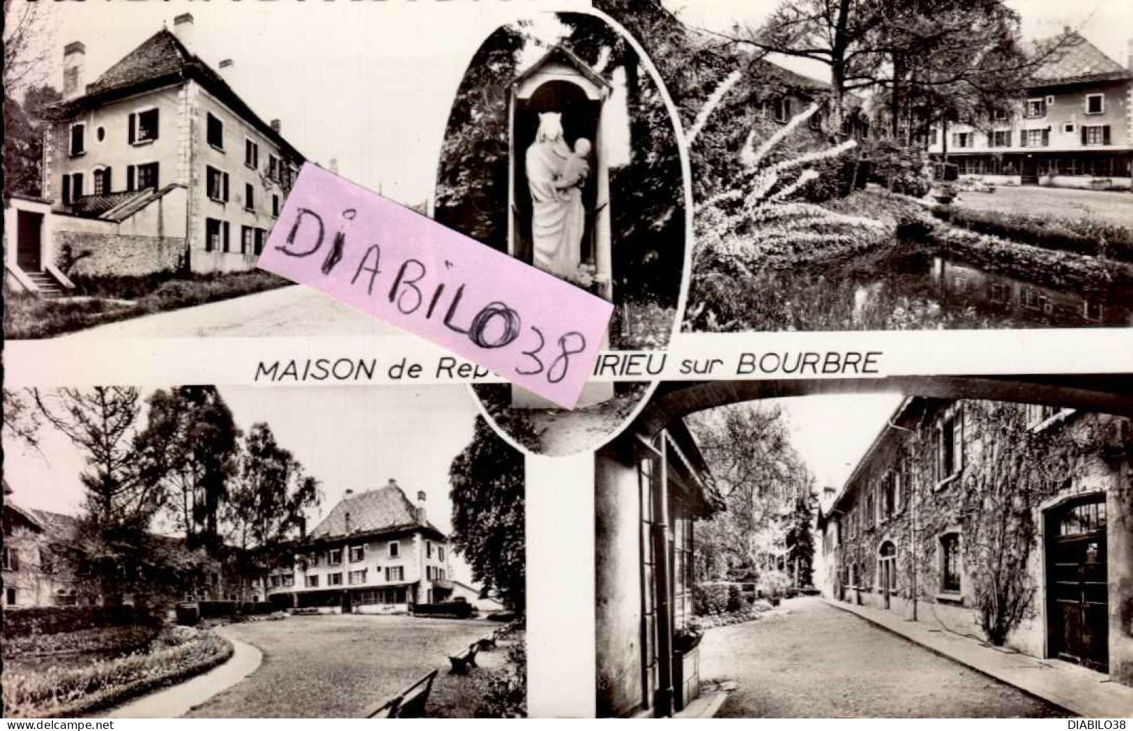 VIRIEU-SUR-BOURBRE    ( ISERE )    MAISON DE REPOS - Virieu