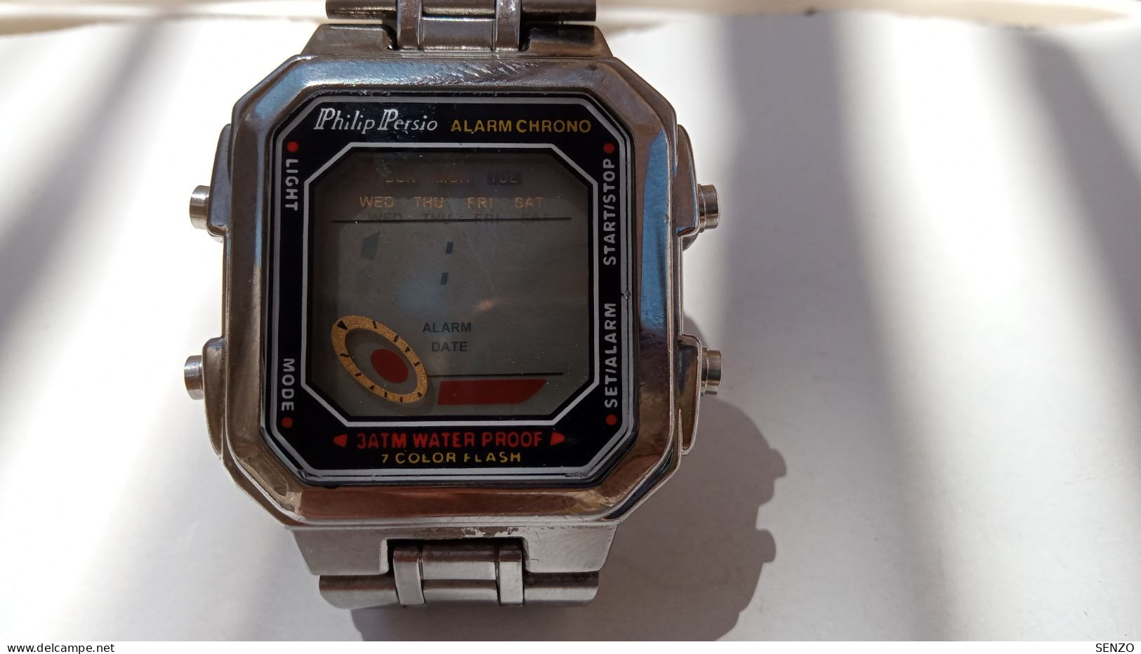 MONTRE PHILIP PERSIO ALARM CHRONO A REPARE