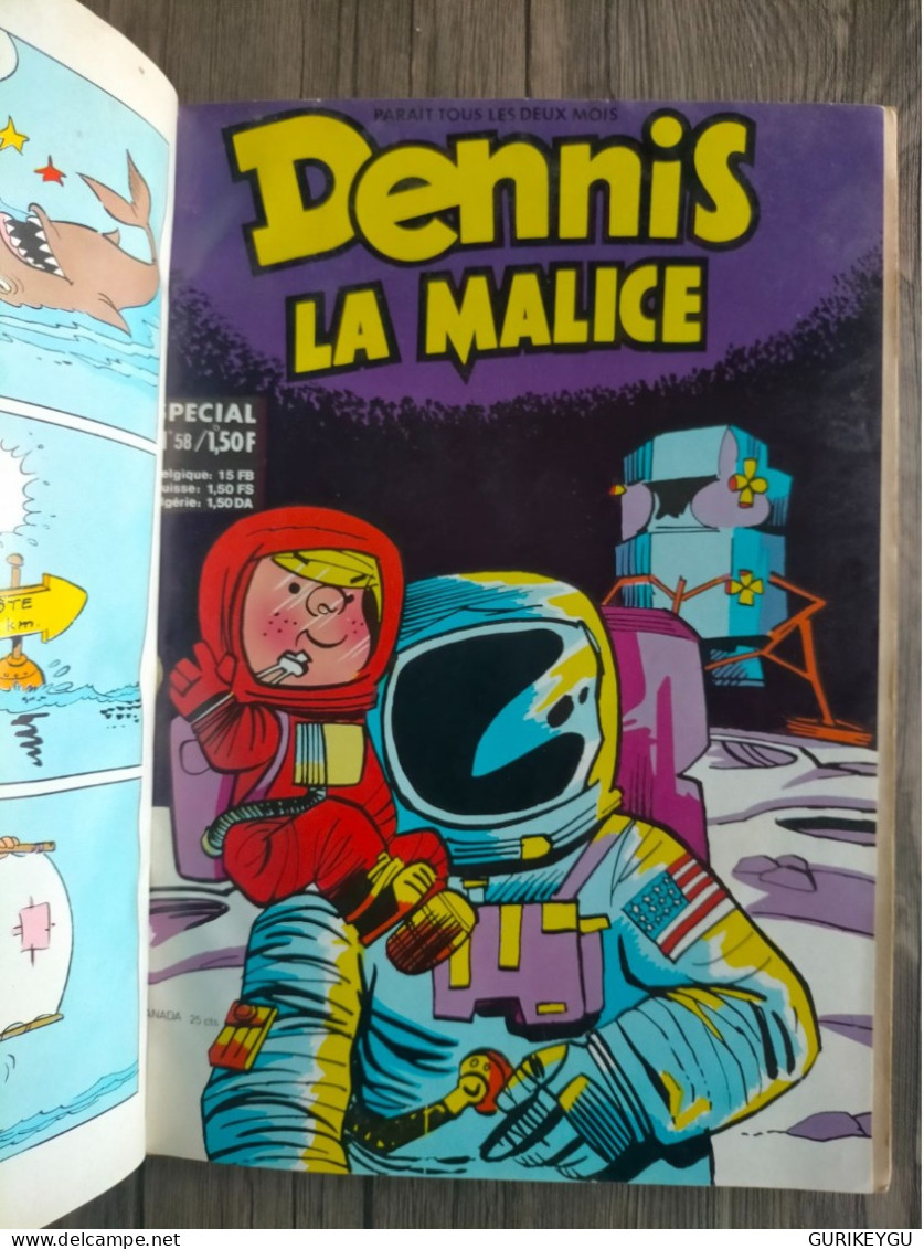 Album  FIESTA N°10  Festival Tartine 50 Dennis La Malice Spécial 58 Et Spécial Cap'tain POPEYE 68 De 1971/1972 - Tintin