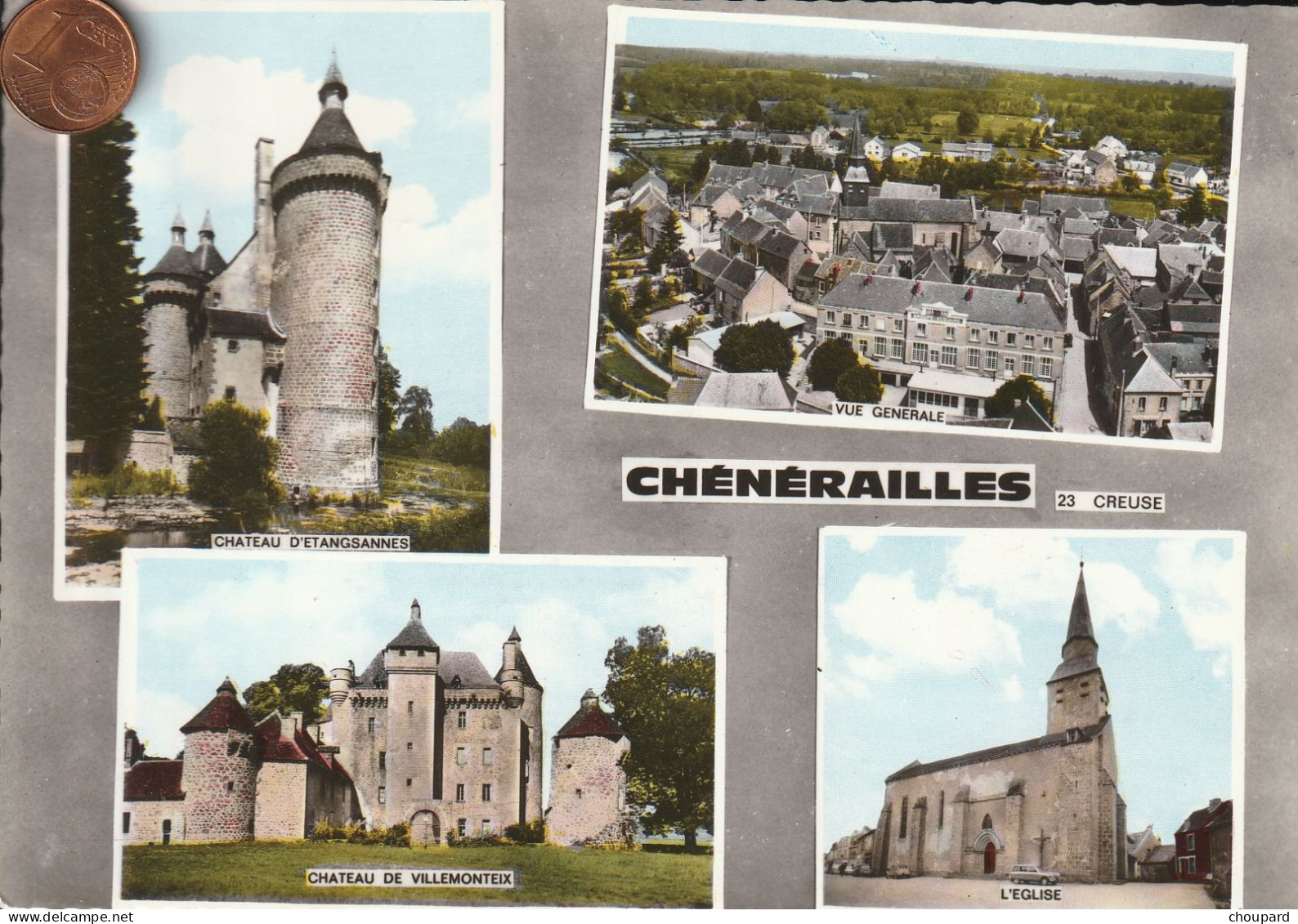 23 -  Carte Postale Semi Moderne De  CHENERAILLES   Multi Vues - Chenerailles