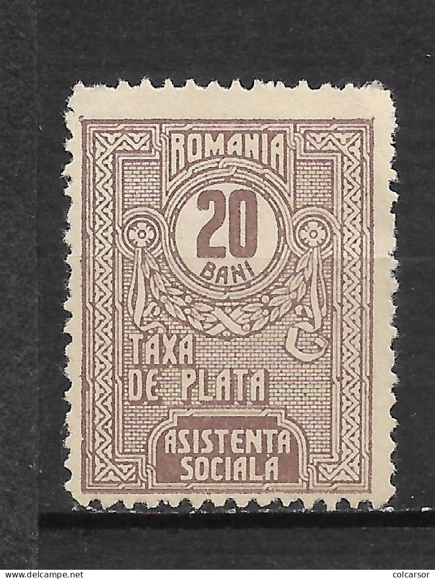 ROUMANIE   TAXE N° 71 - Postage Due