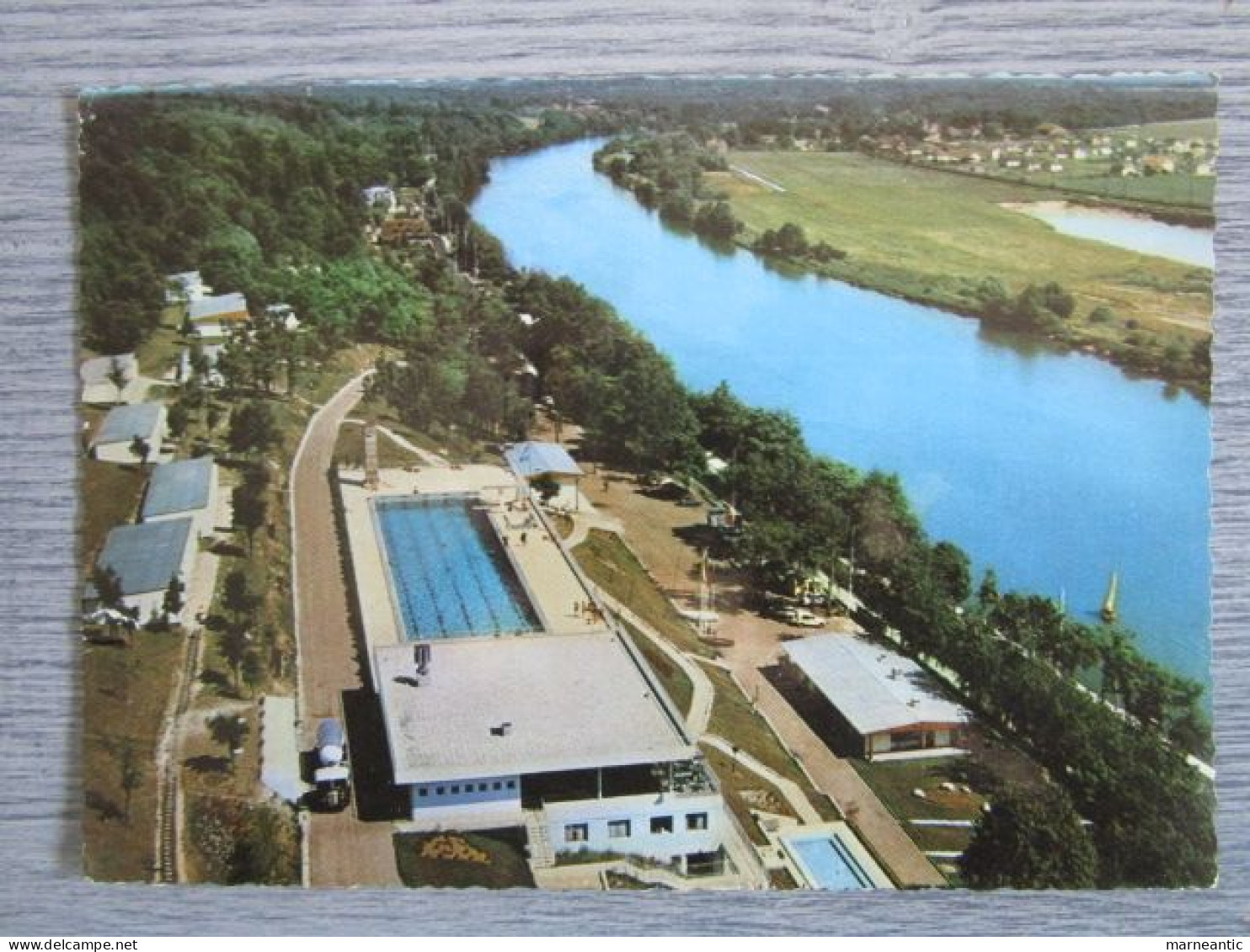 Cpa Ponthierry-ste-Assise (77) La Piscine De Beaulieu - Saint Fargeau Ponthierry