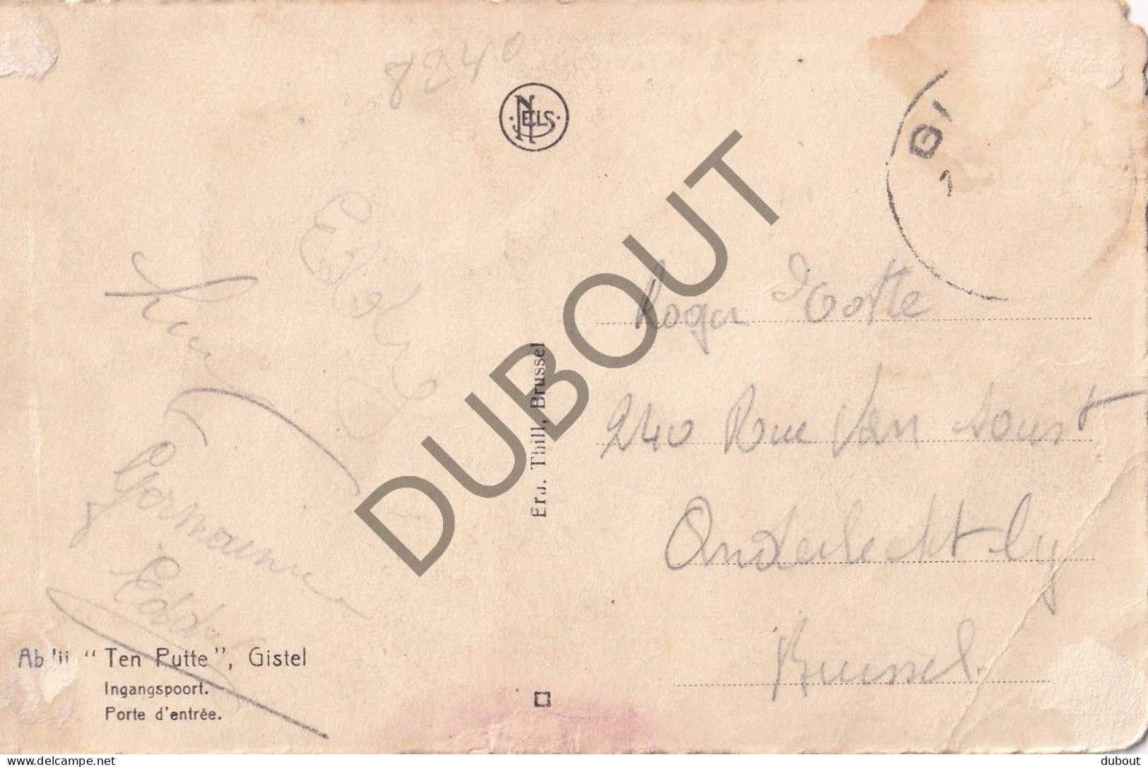 Postkaart/Carte Postale - Gistel - Ste Godelieve Abdij Ten Putte (C4192) - Gistel