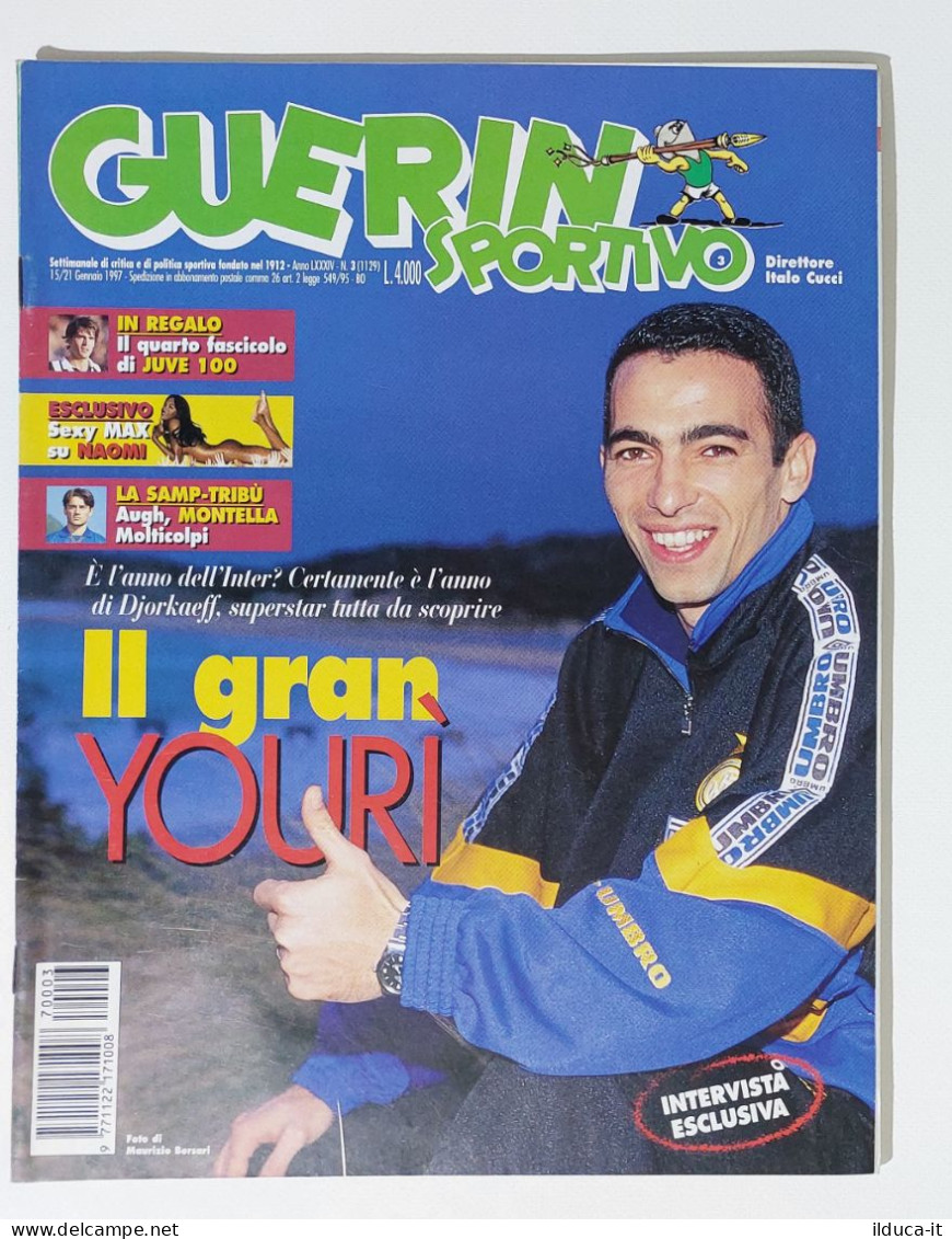 I115095 Guerin Sportivo A. LXXXIV N. 3 1997 - Djorkaeff - Montella - Sampdoria - Deportes