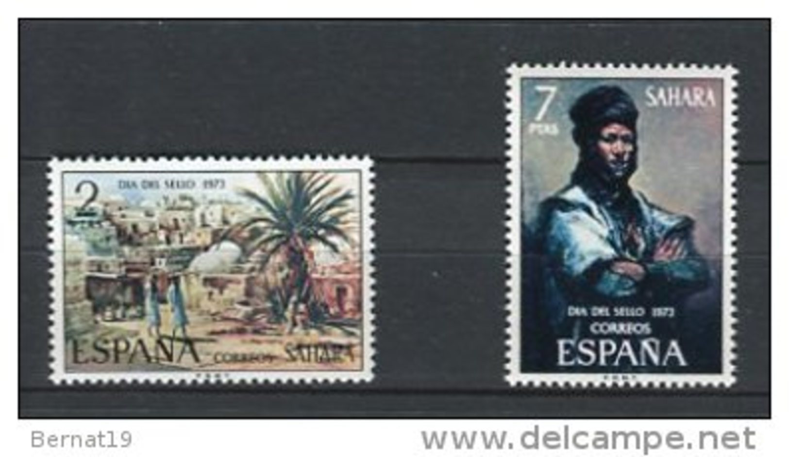 Sahara 1973. Edifil 312-13 ** MNH. - Sahara Español