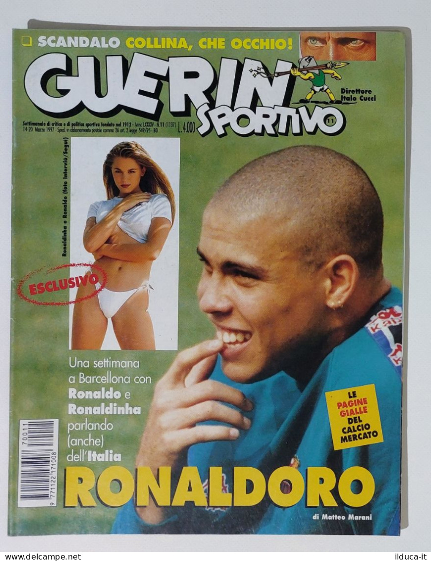 I115103 Guerin Sportivo A. LXXXIV N. 11 1997 - Ronaldo E Ronaldinha - Maldini - Deportes