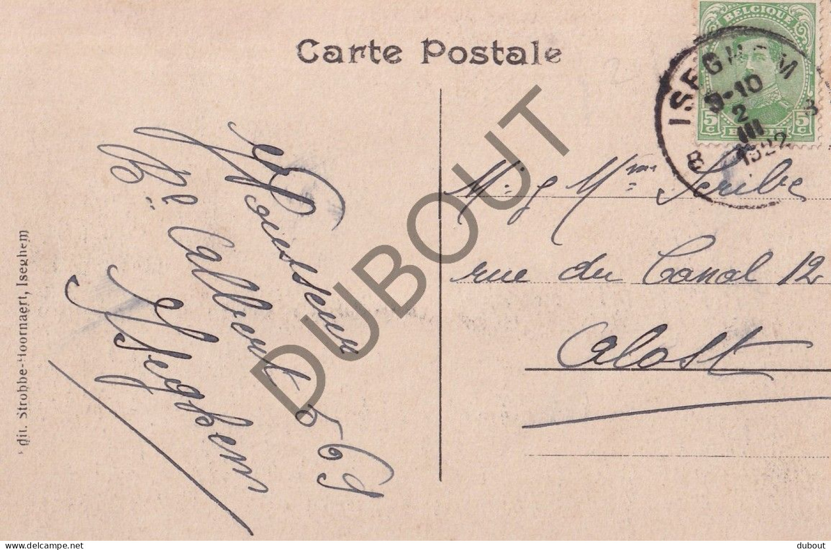 Postkaart/Carte Postale - Izegem - Gentstraat  (C4140) - Izegem