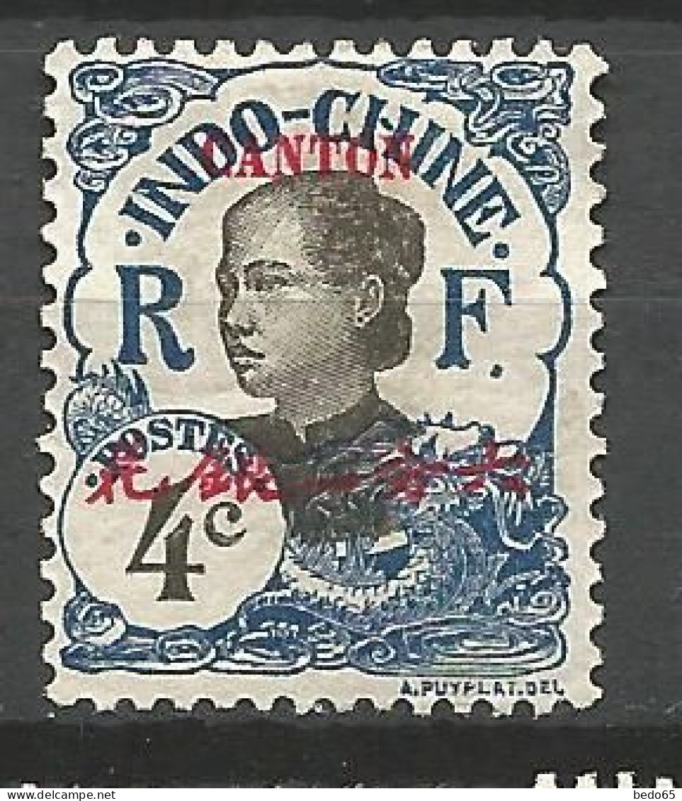 CANTON N° 52  NEUF*  CHARNIERE / Hinge / MH - Unused Stamps