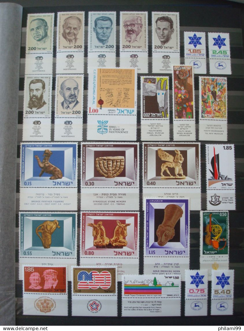 ISRAEL MNH** 3 SCANS - Collections, Lots & Series