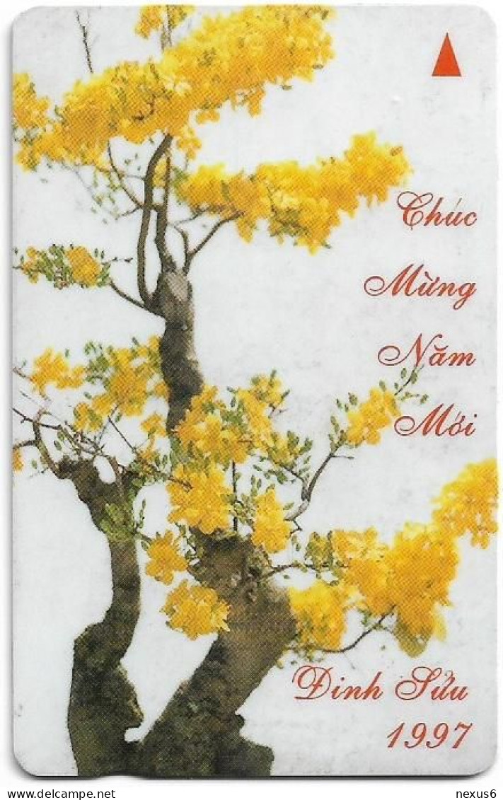 Vietnam - Uniphonekad (GPT) - Yellow Flower - 9UPVA - Used - Viêt-Nam