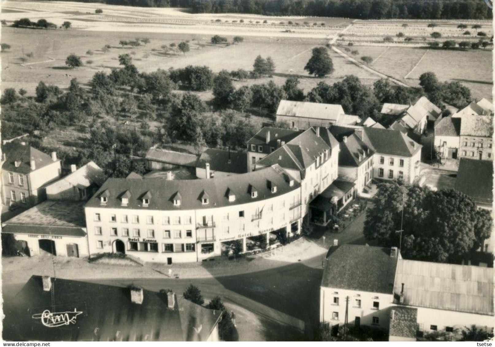 Berdorf - Hôtel Kinnen ... Vue Aérienne -1969 - Berdorf