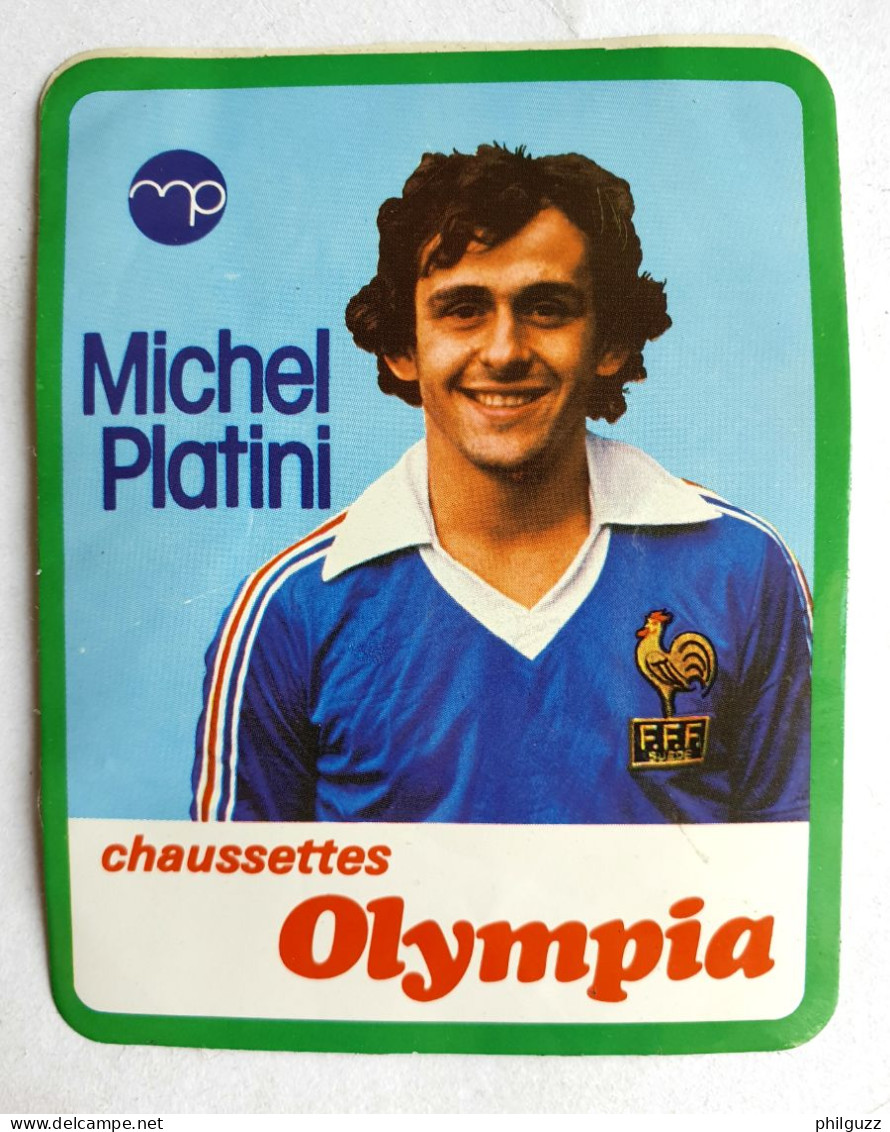 AUTOCOLLANT Chaussettes OLYMPIA PLATINI - Stickers