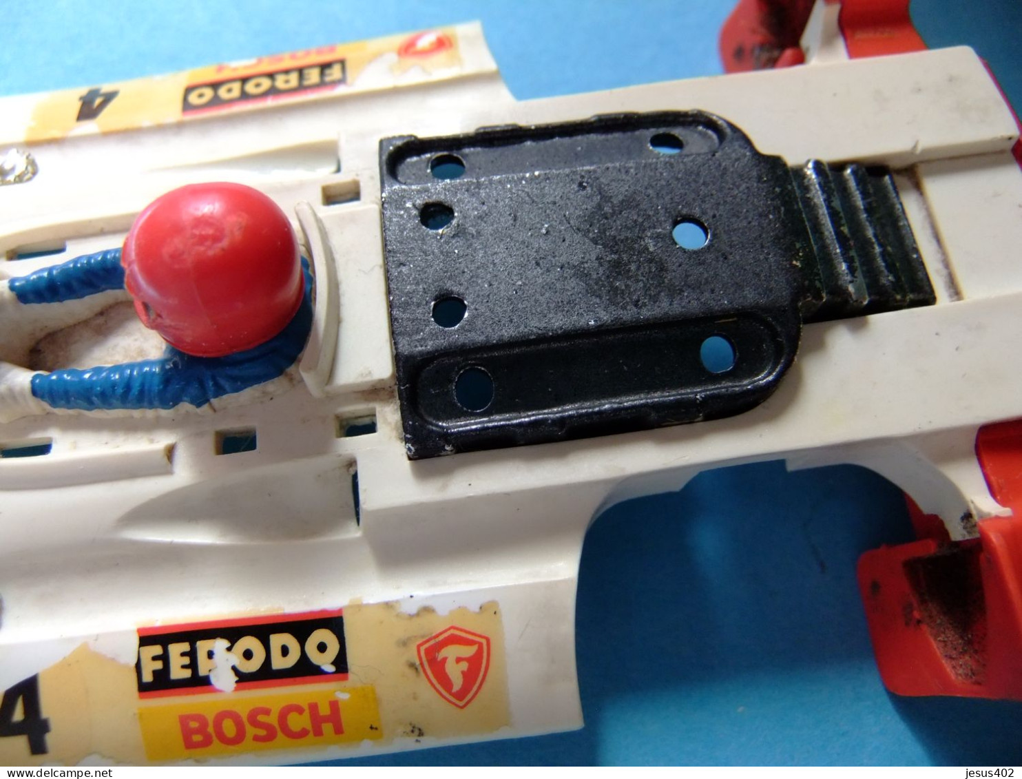 SCALEXTRIC SIGMA ACCESORIO CARROCERIA EXIN Con PILOTO + MOTOR Figurado + PANEL TRASERO - Schaal 1:32