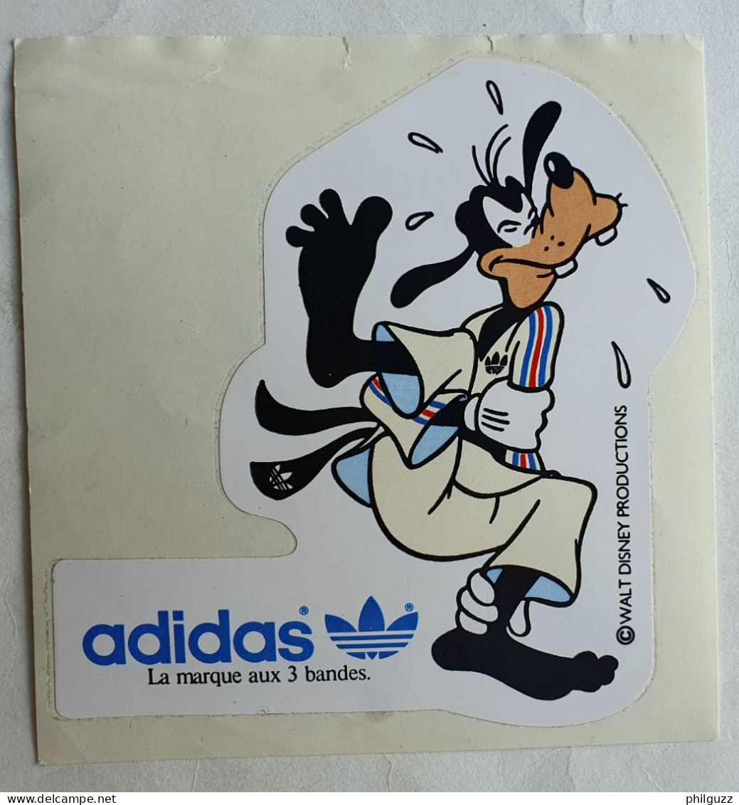 AUTOCOLLANT ADDIDAS GOOFY JUDOKA JUDO - Stickers