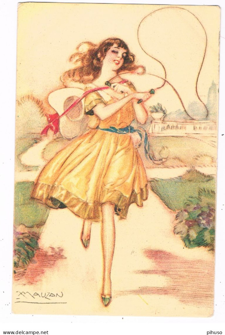 ILL-810   L.A. MAUZAN : Girl With Skipping Rope - Mauzan, L.A.