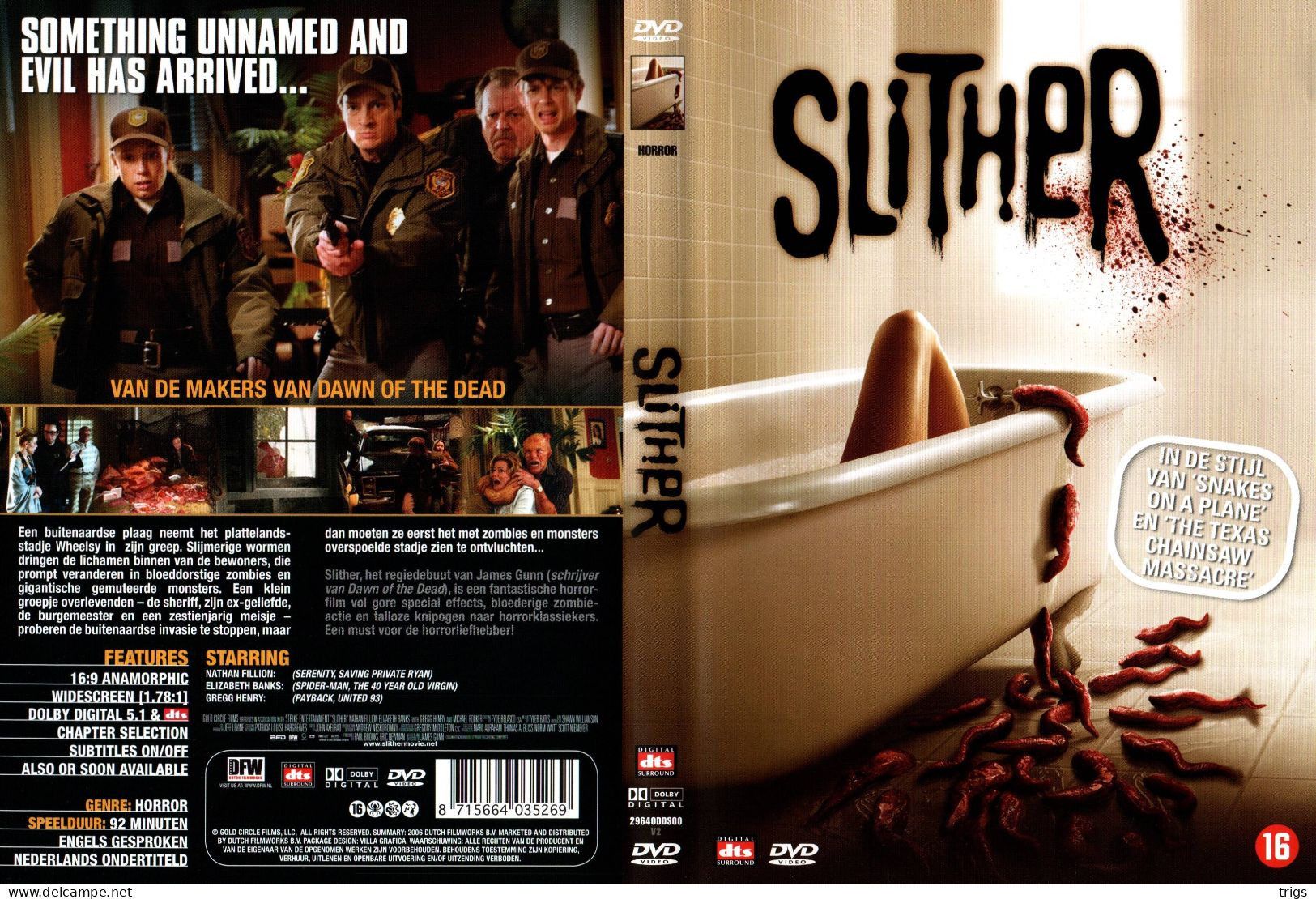 DVD - Slither - Horror