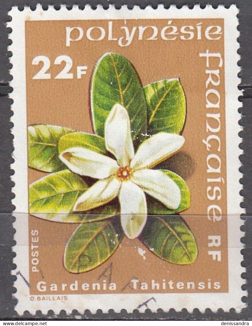 Polynésie Française 1979 Michel 273 O Cote (2005) 2.40 € Tiaré Tahiti Cachet Rond - Oblitérés