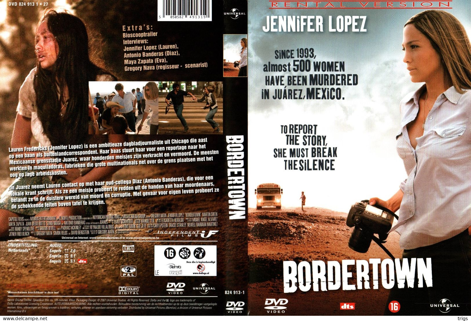 DVD - Bordertown - Policiers