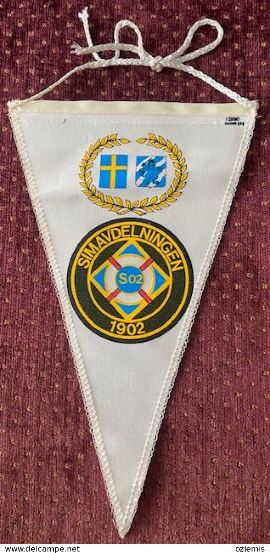 SWEDEN ,SIMAVDELNINGEN 1902 PENNANTS - Schwimmen