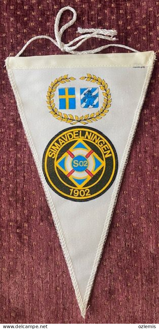 SWEDEN ,SIMAVDELNINGEN 1902 PENNANTS - Natación