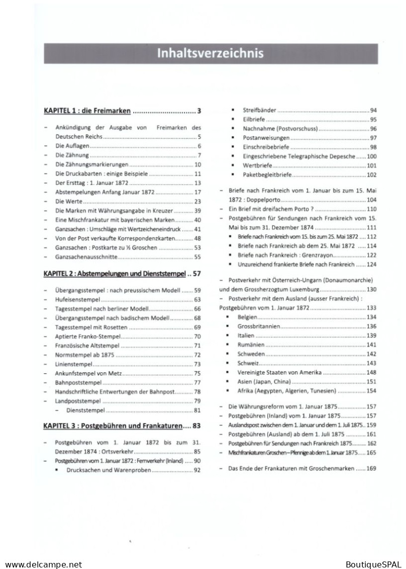 1872-1875, Die Ersten Briefmarken Der Deutschen Reichspost In Elsass - Lothringen 1872 - 1875 - Filatelie En Postgeschiedenis