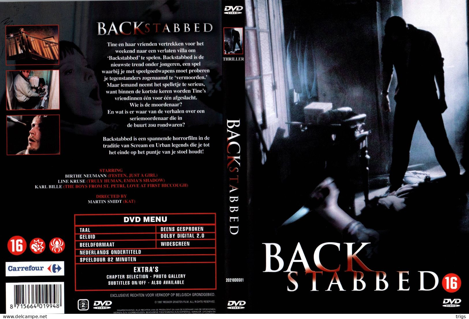 DVD - Backstabbed - Policiers