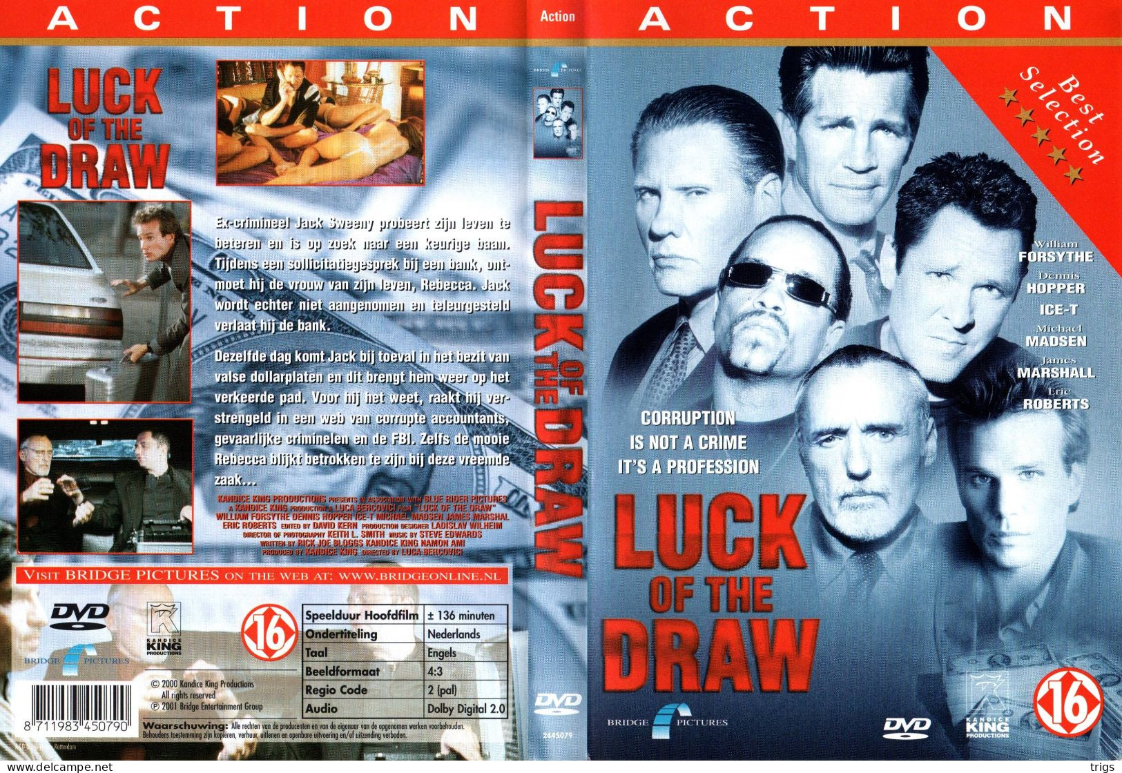 DVD - Luck Of The Draw - Policiers