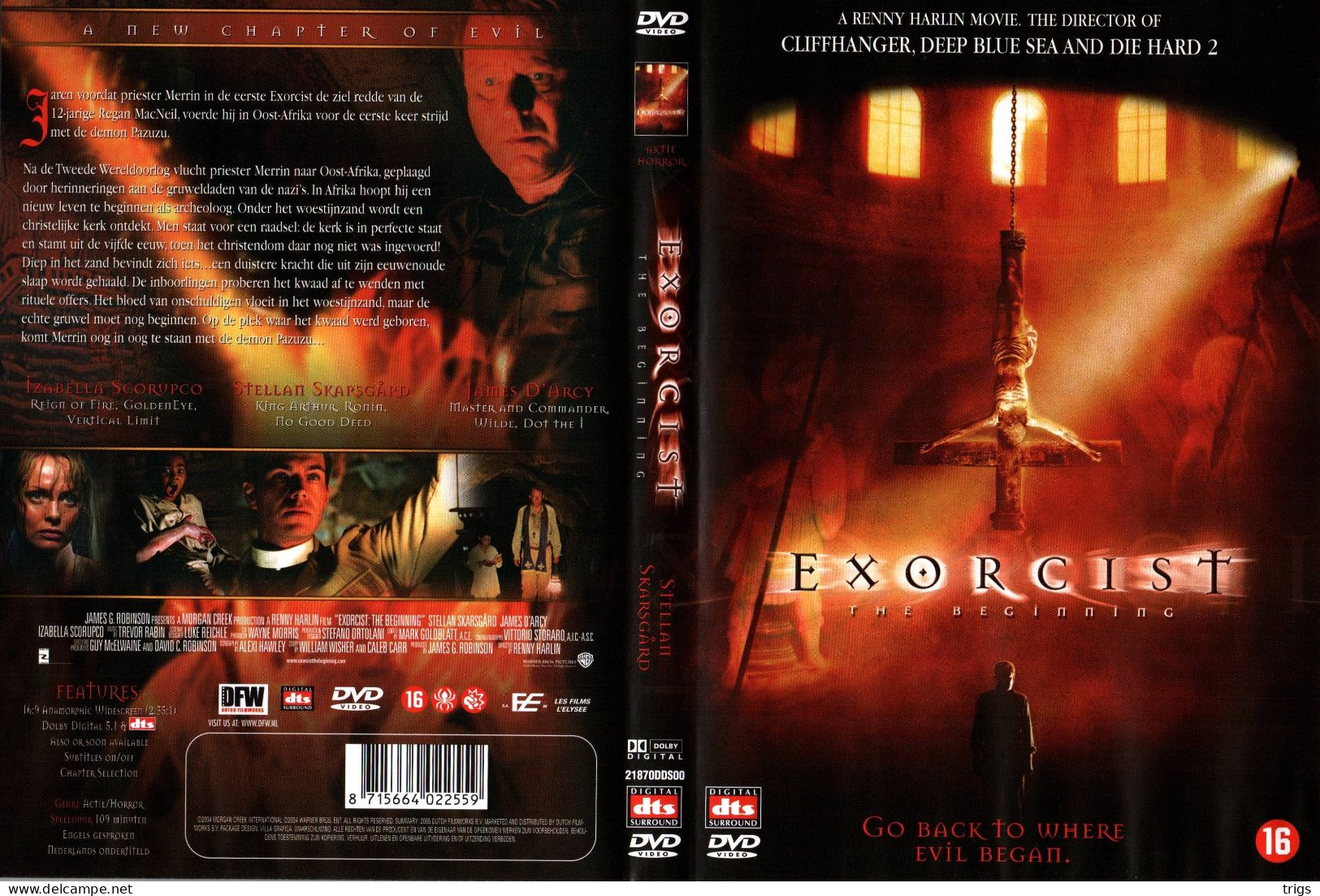 DVD - The Exorcist: The Beginning - Horror