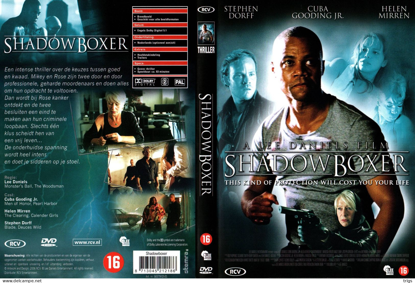 DVD - Shadow Boxer - Policiers