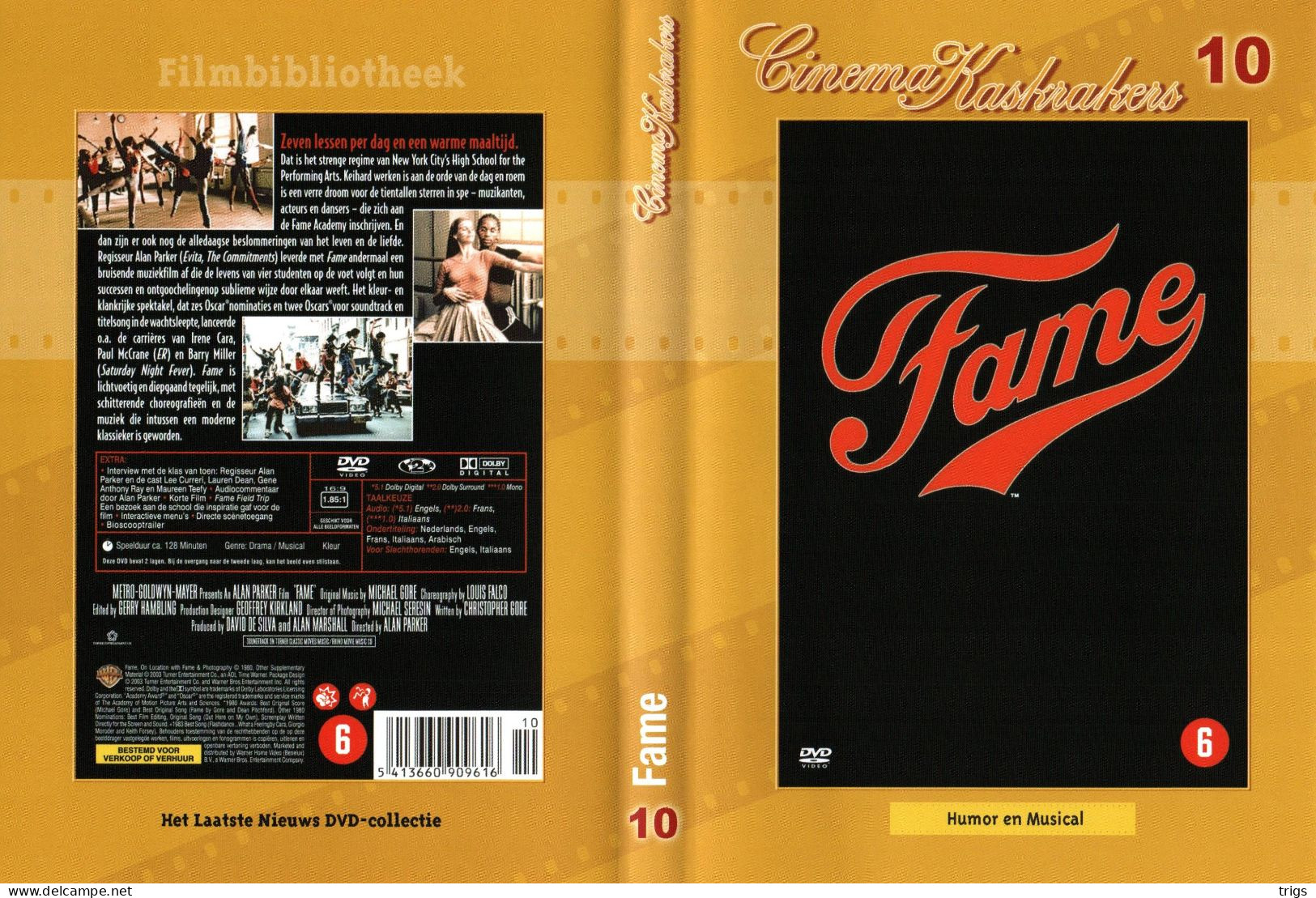 DVD - Fame - Comedias Musicales