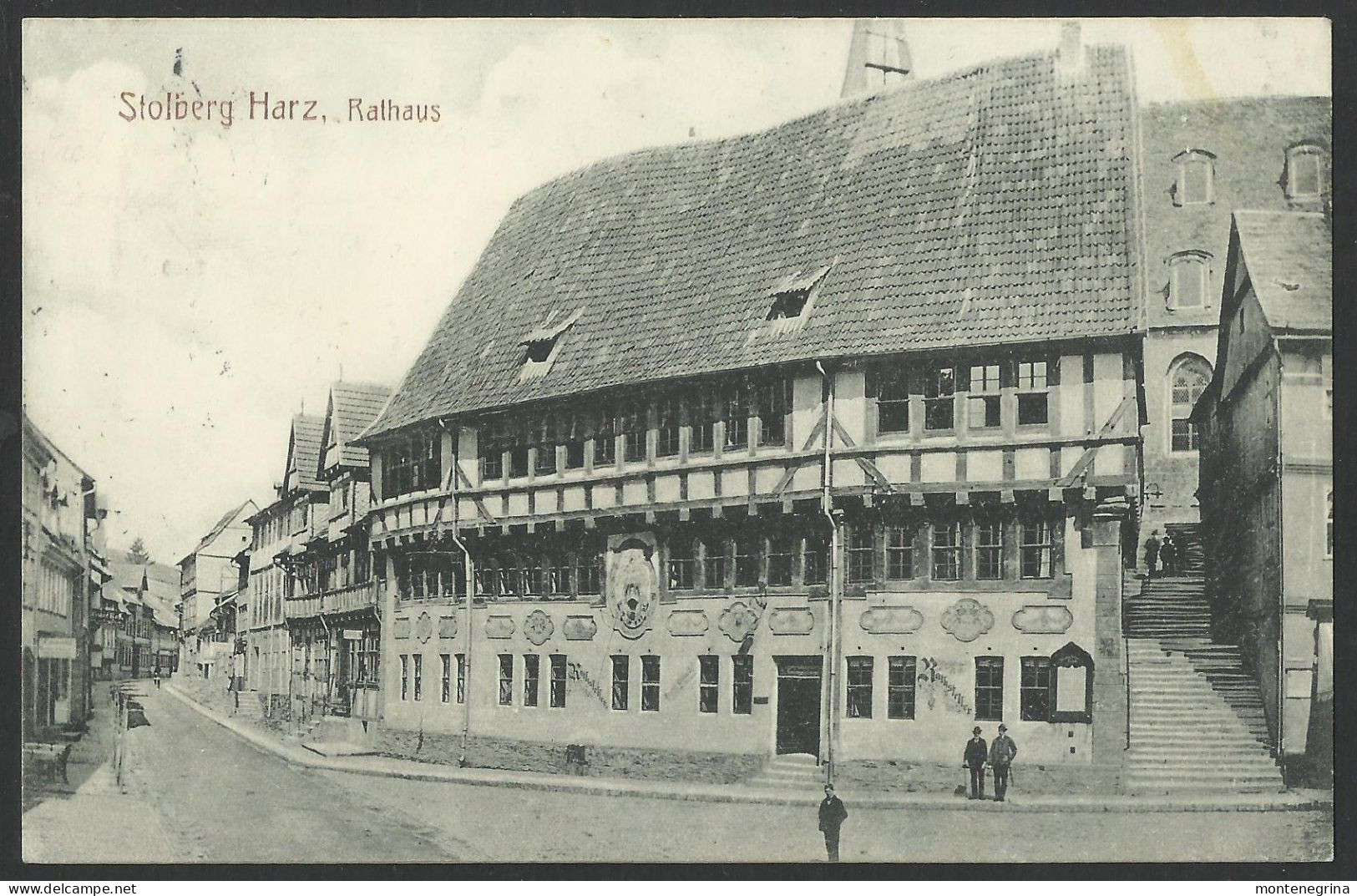 Stolberg Harz - Rathaus - 1911 Old Postcard (see Sales Conditions) 08453 - Mansfeld