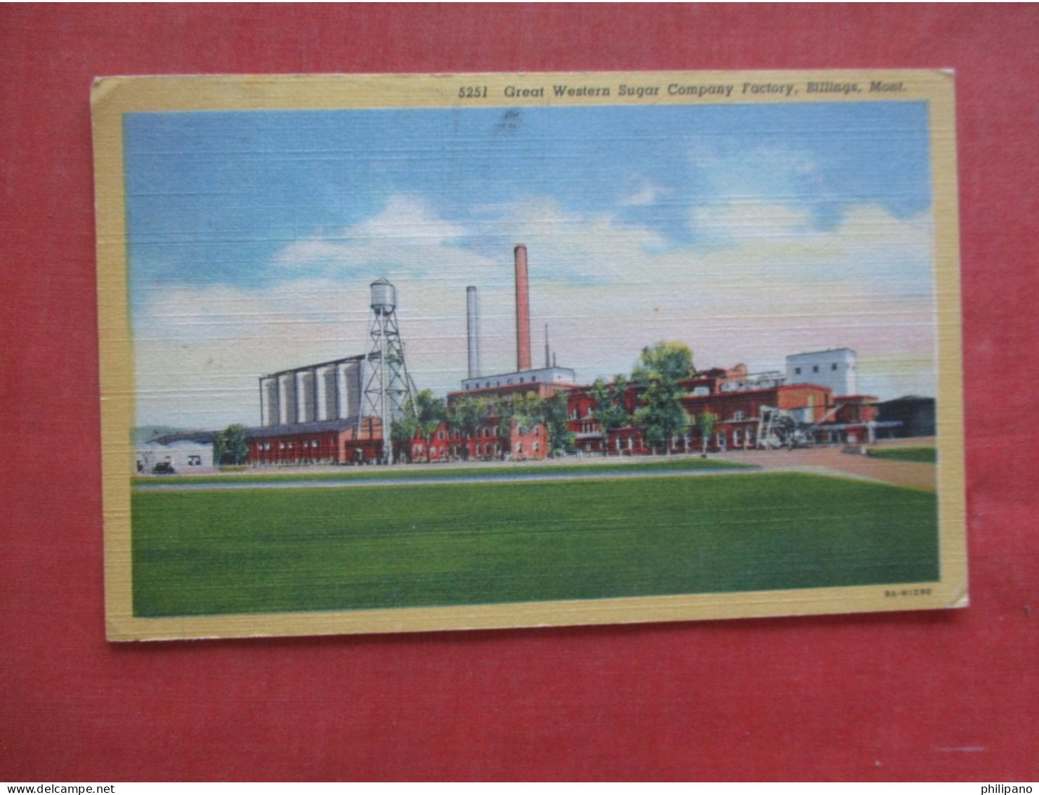 Great Western Sugar  Company Factory Billings  Montana > Billings    Ref 6103 - Billings