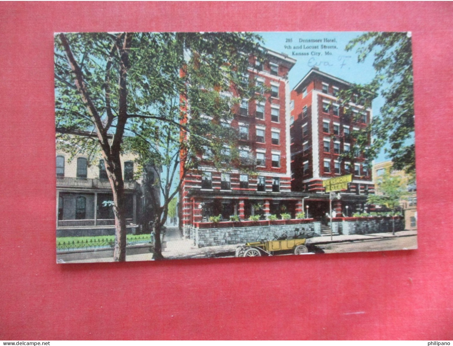 Densmore Hotel.  Kansas City – Missouri  Ref 6103 - Kansas City – Missouri