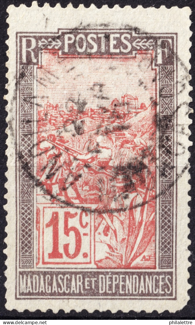 MADAGASCAR - 191? - TàD "ANDILAMENA / MADAGASCAR" Sur Yv.99 15c Violet-brun & Rouge - B/TB - Used Stamps