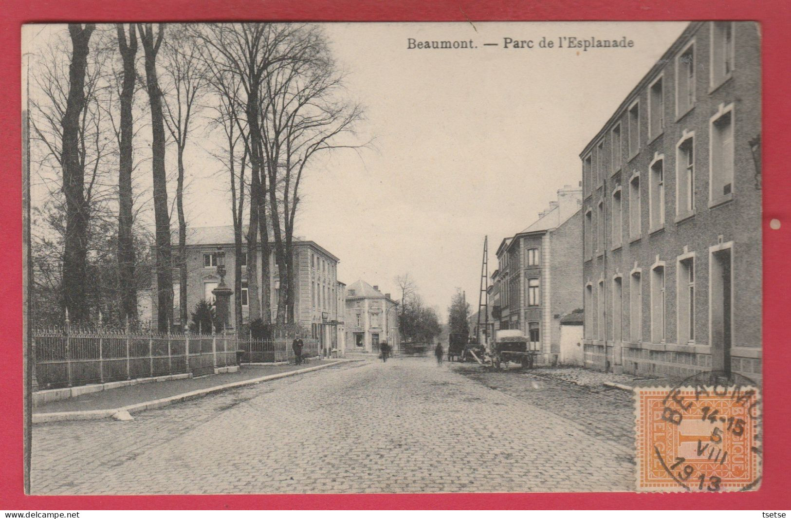 Beaumont - Parc De L'Esplanade - 1913 ( Voir Verso ) - Beaumont